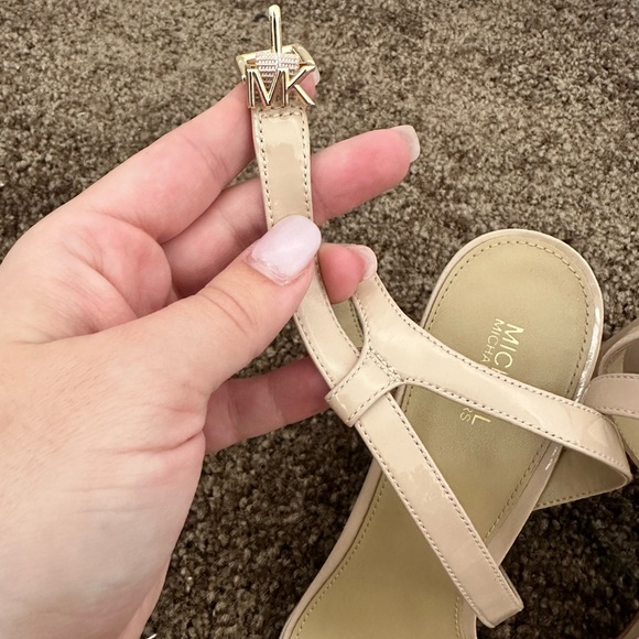 Michael Kors sandal heels mk on straps - Picture 4 of 8